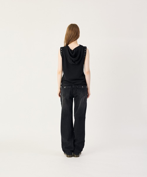 FTW（エフティダブリュー）の「THERMAL HOOD VEST（ベスト・レディース・パープル/ライトブルー/ブラック・MEDIUM/SMALL）」の16枚目の写真