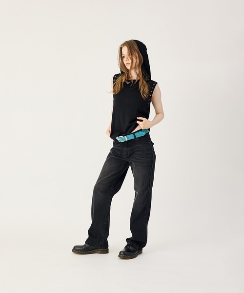 FTW（エフティダブリュー）の「THERMAL HOOD VEST（ベスト・レディース・パープル/ライトブルー/ブラック・MEDIUM/SMALL）」の13枚目の写真