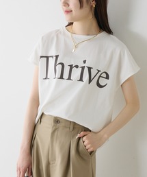 PUAL CE CIN | オーガニックコットンフレンチスリーブ T(Tシャツ/カットソー)