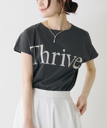 PUAL CE CIN | オーガニックコットンフレンチスリーブ T(Tシャツ/カットソー)