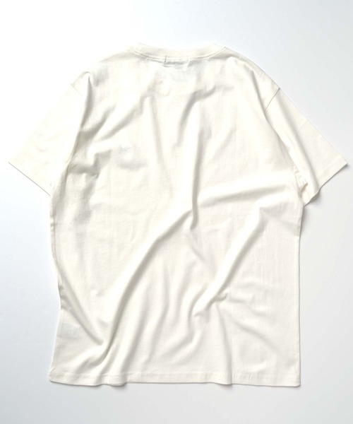 POLOCHAMPS（ポロチャンプス）の「【POLOCHAMPS/ポロチャンプス】 ワンポイント胸刺繍Tシャツ（PL24-101)（Tシャツ/カットソー・メンズ・ダークグリーン系/ブラック/ネイビー/オフホワイト/ベージュ/オレンジ/チャコール/杢グレー・L/XL/M）」の18枚目の写真