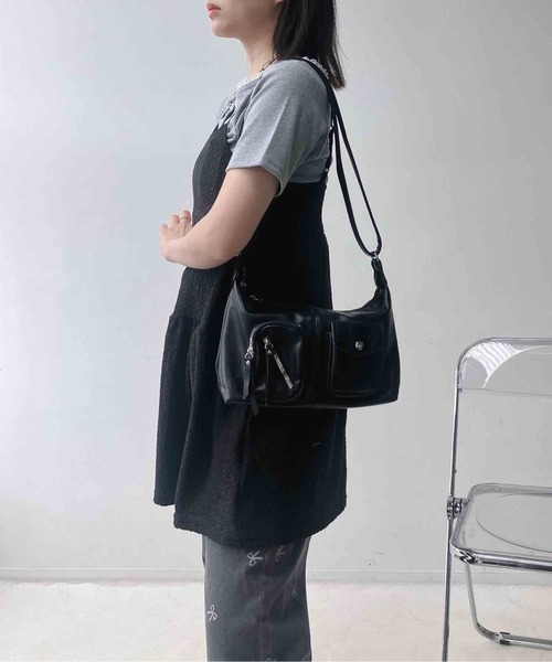 AS KNOW AS plus（アズノゥアズプラス）の「〇アジャスター付き ティアードキャミチュニック（チュニック・レディース・ブラック系/アイボリー系・FREE）」の18枚目の写真