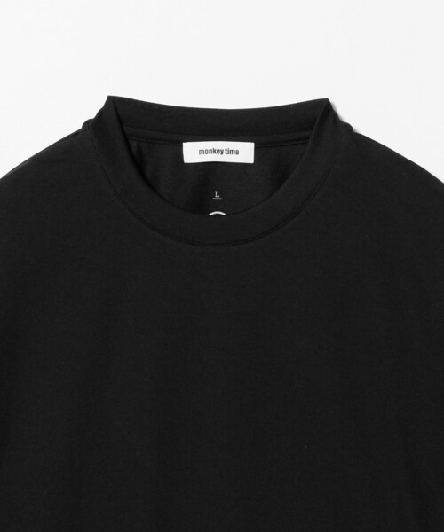 MONKEY TIME（モンキータイム）の「RENU シリーズ  ジャージー コード クルー（Tシャツ/カットソー・メンズ・ブラック/ダークグレー・S/M/L/XL）」の14枚目の写真