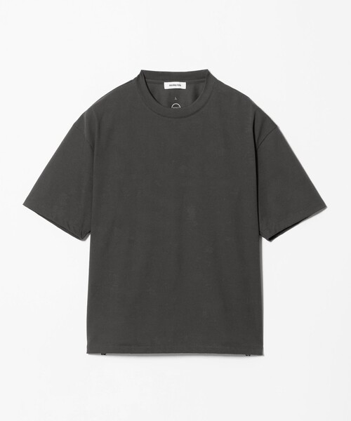 MONKEY TIME（モンキータイム）の「RENU シリーズ  ジャージー コード クルー（Tシャツ/カットソー・メンズ・ブラック/ダークグレー・S/M/L/XL）」の10枚目の写真