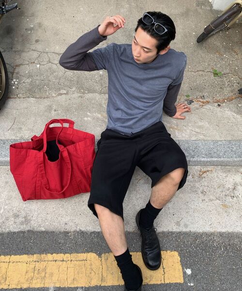 FABREGAT（ファブレガ）の「サイドラインチノバミューダパンツ（ブラック）（その他パンツ・レディース・その他・1/2/3/4）」の3枚目の写真