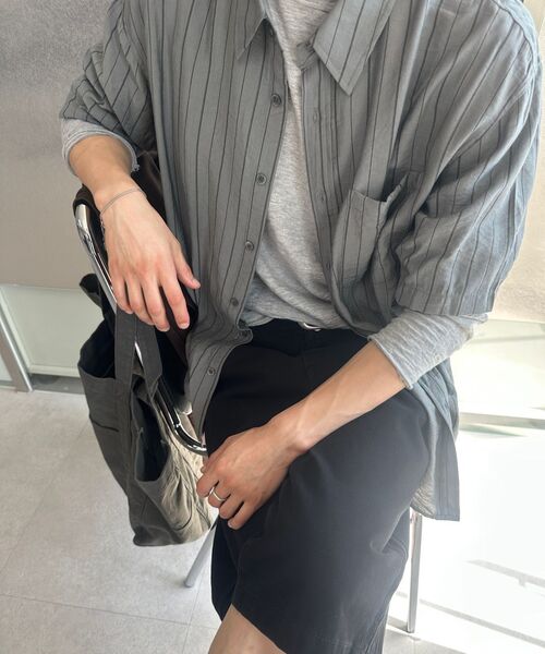FABREGAT（ファブレガ）の「サイドラインチノバミューダパンツ（ブラック）（その他パンツ・レディース・その他・1/2/3/4）」の7枚目の写真