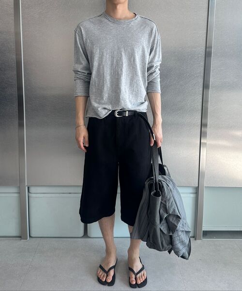 FABREGAT（ファブレガ）の「サイドラインチノバミューダパンツ（ブラック）（その他パンツ・レディース・その他・1/2/3/4）」の10枚目の写真