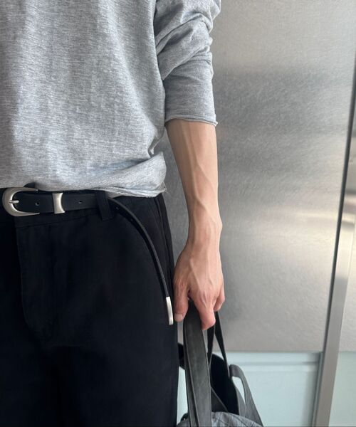 FABREGAT（ファブレガ）の「サイドラインチノバミューダパンツ（ブラック）（その他パンツ・レディース・その他・1/2/3/4）」の11枚目の写真