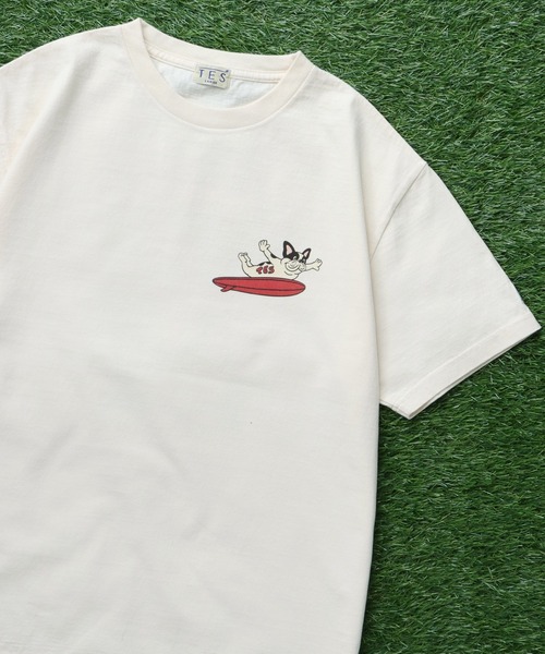 The Endless Summer（エンドレスサマー）の「TES FLY HIGH T-SHIRT / Tシャツ（Tシャツ/カットソー・メンズ・アイボリー/ホワイト・SMALL/MEDIUM/LARGE/X-LARGE）」の11枚目の写真
