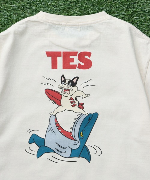 The Endless Summer（エンドレスサマー）の「TES FLY HIGH T-SHIRT / Tシャツ（Tシャツ/カットソー・メンズ・アイボリー/ホワイト・SMALL/MEDIUM/LARGE/X-LARGE）」の3枚目の写真