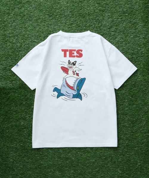 The Endless Summer（エンドレスサマー）の「TES FLY HIGH T-SHIRT / Tシャツ（Tシャツ/カットソー・メンズ・アイボリー/ホワイト・SMALL/MEDIUM/LARGE/X-LARGE）」の6枚目の写真