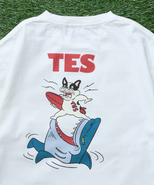 The Endless Summer（エンドレスサマー）の「TES FLY HIGH T-SHIRT / Tシャツ（Tシャツ/カットソー・メンズ・アイボリー/ホワイト・SMALL/MEDIUM/LARGE/X-LARGE）」の8枚目の写真
