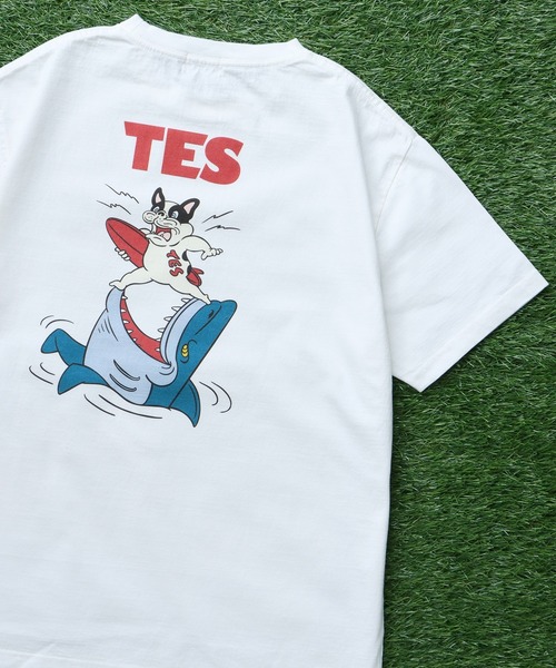 The Endless Summer（エンドレスサマー）の「TES FLY HIGH T-SHIRT / Tシャツ（Tシャツ/カットソー・メンズ・アイボリー/ホワイト・SMALL/MEDIUM/LARGE/X-LARGE）」の7枚目の写真