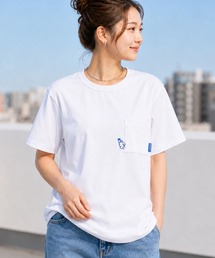 【OUTDOOR×ヒヤロン】メンズ 胸ポケットTシャツ ひんやり 冷感
