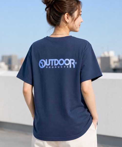 OUTDOOR PRODUCTS(アウトドアプロダクツ)の「【OUTDOOR×ヒヤロン】メンズ 胸ポケットTシャツ ひんやり 冷感(Tシャツ/カットソー・メンズ・ホワイト/ブルーグレー・L/LL/M)」の10枚目の写真