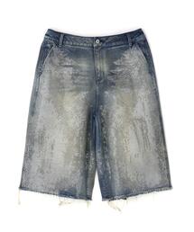 DANKE SCHON | DankeSchon/ダンケシェーン/12oz BAGGY SHORTS/SWARO(デニムパンツ)