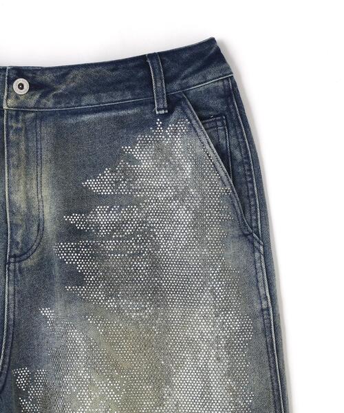 DANKE SCHON(ダンケシェーン)の「DankeSchon/ダンケシェーン/12oz BAGGY SHORTS/SWARO(デニムパンツ・レディース・その他4・L/M)」の6枚目の写真