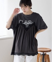 pocket | レースキャミドッキングTシャツ(Tシャツ/カットソー)