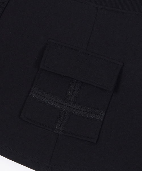 DYSFUNCT(ディスファンクト)の「BANDED POCKET MINI SKIRT(BLACK)(スカート・レディース・その他・FREE)」の7枚目の写真