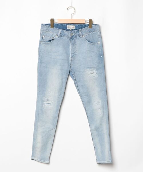 美品 DUFFER DAMAGE & REPAIR スーパースキニーデニムパンツ スキニー 