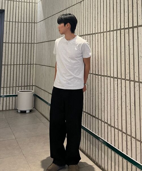 LEIRE（ルアール）の「90年代ビンテージフィットウォッシュドTシャツ[ホワイトメランジ]（Tシャツ/カットソー・メンズ・その他・MEDIUM/LARGE/X-LARGE/2XL）」の8枚目の写真