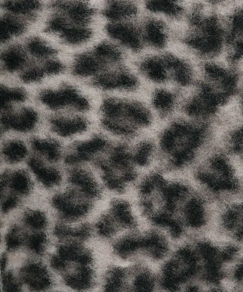 CAMBIO(カンビオ)の「mj11652- Leopard Asymmetric Short Jacket アシンメトリーショート丈フードブルゾン(MIU-262-004)(ブルゾン・メンズ・ブラウン/チャコール・L/M/S)」の17枚目の写真