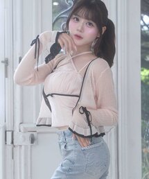 Belle Charme | 【Belle Charme】Bell Sleeve Knit Cardigan(カーディガン/ボレロ)