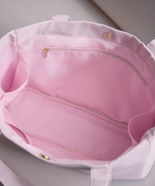 ハーリップトゥ トートバッグ 新品未使用 ピンク ROSIER Box Tote Bag（トートバッグ）｜Her lip to（ハーリップトゥー