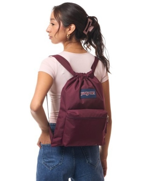 JANSPORT(ジャンスポーツ)の「JanSport/ジャンスポーツ ナップサック JS0A83LQA0A(バックパック/リュック・メンズ・エンジ・FREE)」の6枚目の写真