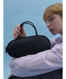 Mini Grain Tote Bag_Matt Black