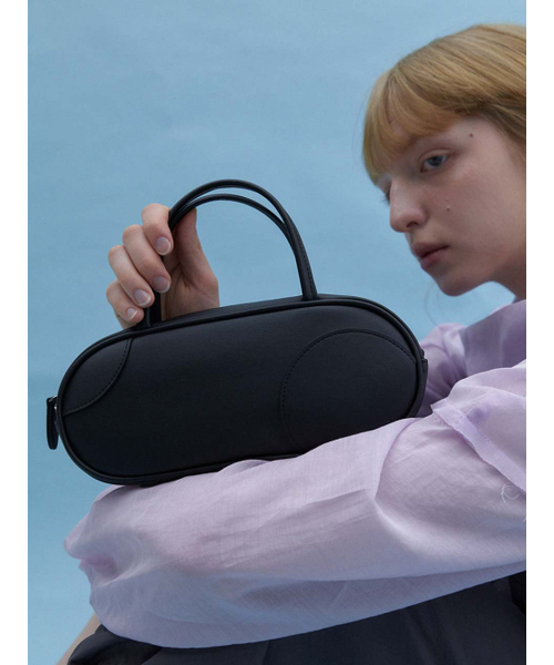 ACOC(アコック)の「Mini Grain Tote Bag_Matt Black(トートバッグ・レディース・その他・FREE)」の1枚目の写真