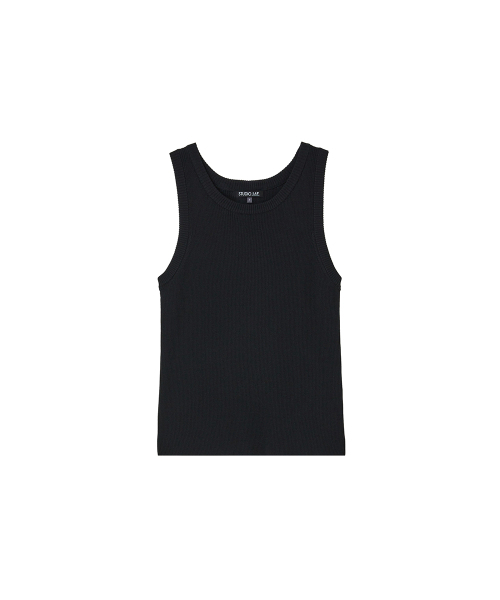 LAP(ラップ)の「スリムリブノースリーブ AS7KH161(Tシャツ/カットソー・レディース・ホワイト/ブラック・FREE)」の5枚目の写真