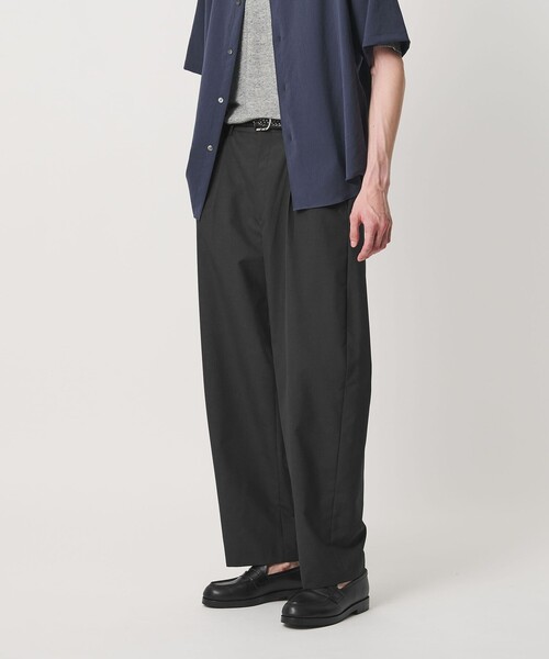 BEAUTY&YOUTH UNITED ARROWS（ビューティーアンドユースユナイテッドアローズ）の「トロピカル TW バレル スラックス NO.9（スラックス・メンズ・ブラック/ダークグレー・XL/L/S/M）」の3枚目の写真