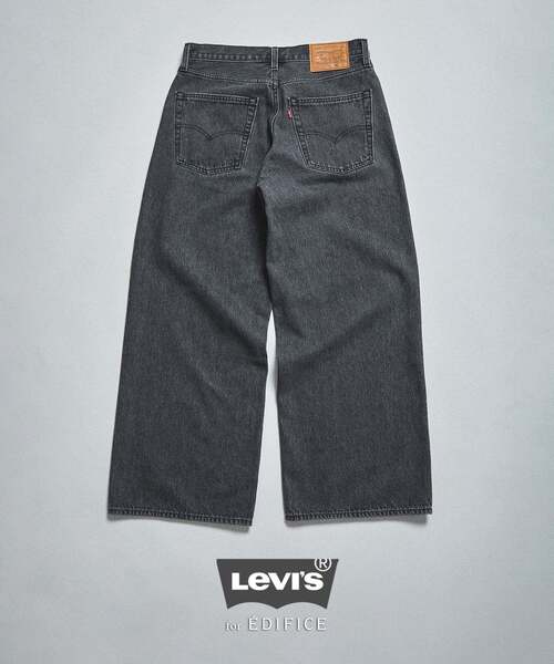 Levi's(リーバイス) 別注 Baggy Wide Leg デニムパンツ（L30）（デニム