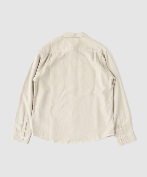 JOURNAL STANDARD(ジャーナルスタンダード)の「MOS LONG SLEEVE IN CARTA TWILL(シャツ/ブラウス・メンズ・ベージュ・LARGE/MEDIUM)」の2枚目の写真