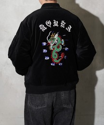 THRIFTY LOOK / スリフティールック KOREAN SOUVENIR PADDED JACKET コリアン スーベニア パデッドジャケット