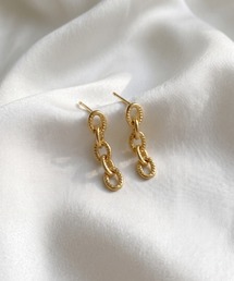 EMUNE（エミュネ）の「SV チェーンリンクピアス（ピアス（両耳用））」