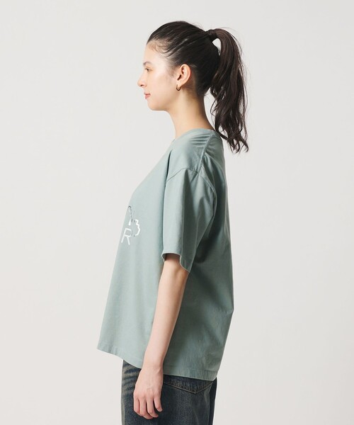 OAFISH(オアフィッシュ)の「【別注】<OAFISH>ワイド ショートスリーブTシャツ(Tシャツ/カットソー・レディース・ケリーグリーン/ブラウン系・S)」の8枚目の写真