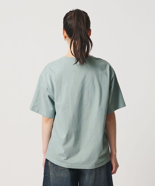 OAFISH(オアフィッシュ)の「【別注】<OAFISH>ワイド ショートスリーブTシャツ(Tシャツ/カットソー・レディース・ケリーグリーン/ブラウン系・S)」の9枚目の写真