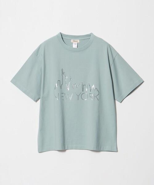 OAFISH(オアフィッシュ)の「【別注】<OAFISH>ワイド ショートスリーブTシャツ(Tシャツ/カットソー・レディース・ケリーグリーン/ブラウン系・S)」の16枚目の写真
