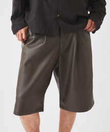JOURNAL STANDARD relume | フェイクレザー ワイドイージー ショーツ(その他パンツ)