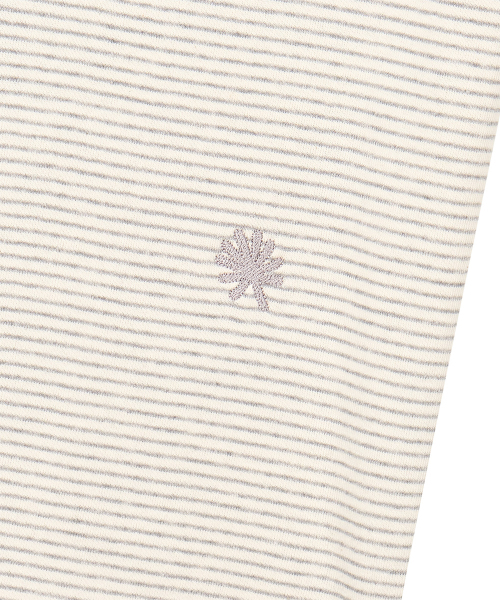 DANDEL(ダンデル)の「DD mixed pattern henley neck tee (ST GREY)(Tシャツ/カットソー・レディース・その他・1)」の5枚目の写真