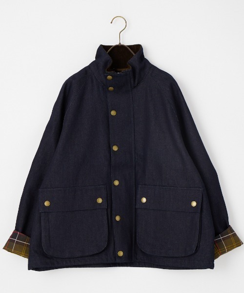 Barbour（バブアー）の「[Barbour/バブアー] 別注 BEDALE スタンドカラー ビデイルショートジャケット（その他アウター・レディース・ブラック/オリーブ/インディゴブルー・38/36/34/42/40）」の17枚目の写真