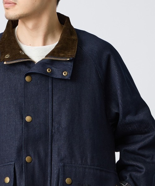 Barbour（バブアー）の「[Barbour/バブアー] 別注 BEDALE スタンドカラー ビデイルショートジャケット（その他アウター・レディース・ブラック/オリーブ/インディゴブルー・38/36/34/42/40）」の13枚目の写真