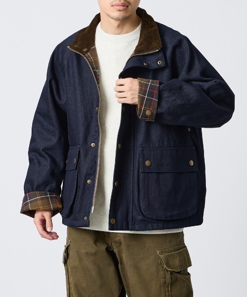 Barbour（バブアー）の「[Barbour/バブアー] 別注 BEDALE スタンドカラー ビデイルショートジャケット（その他アウター・レディース・ブラック/オリーブ/インディゴブルー・38/36/34/42/40）」の6枚目の写真