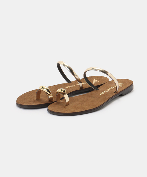 NICOLAS LAINAS(ニコラスライナス)の「【NICOLAS LAINAS/ニコラスライナス】 TONGS SANDAL(サンダル・レディース・ブラウン・36/38/37)」の2枚目の写真