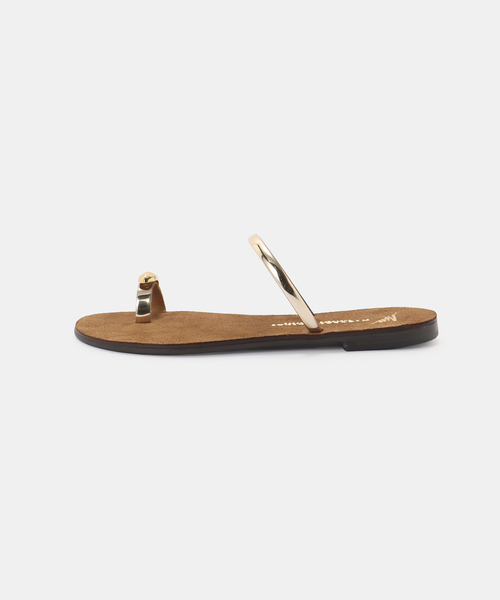 NICOLAS LAINAS(ニコラスライナス)の「【NICOLAS LAINAS/ニコラスライナス】 TONGS SANDAL(サンダル・レディース・ブラウン・36/38/37)」の3枚目の写真