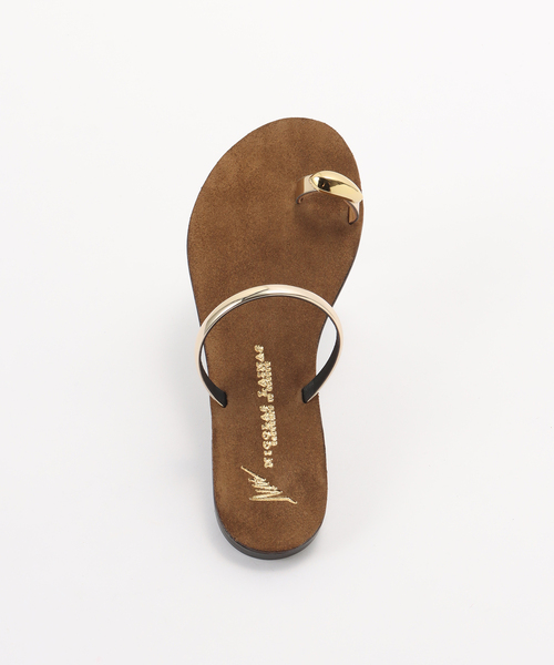 NICOLAS LAINAS(ニコラスライナス)の「【NICOLAS LAINAS/ニコラスライナス】 TONGS SANDAL(サンダル・レディース・ブラウン・36/38/37)」の7枚目の写真