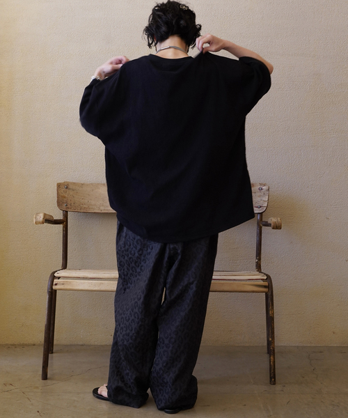JOURNAL STANDARD LUXE(ジャーナルスタンダード ラックス)の「ダブルJQレオパ イージーパンツ(その他パンツ・レディース・チャコールグレー/アイボリー・FREE)」の21枚目の写真