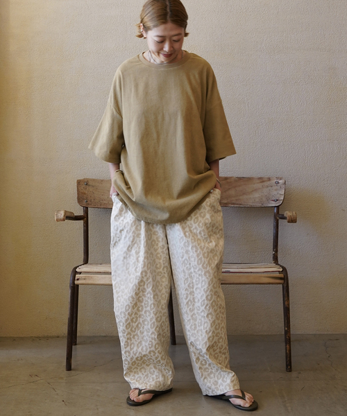 JOURNAL STANDARD LUXE（ジャーナルスタンダード　ラックス）の「ダブルJQレオパ イージーパンツ（その他パンツ・レディース・チャコールグレー/アイボリー・FREE）」の22枚目の写真